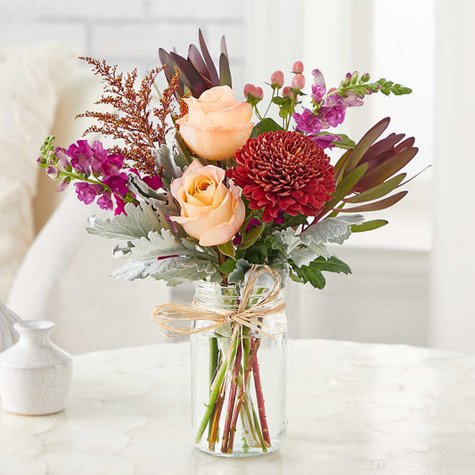 Moody Hues Bouquet –  Distinctive Designs Floral Llc, Vilonia AR
