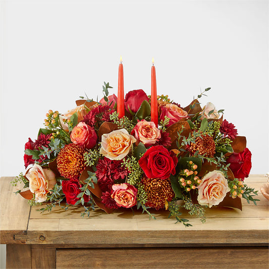 Gather Near Centerpiece –  Distinctive Designs Floral Llc, Vilonia AR
