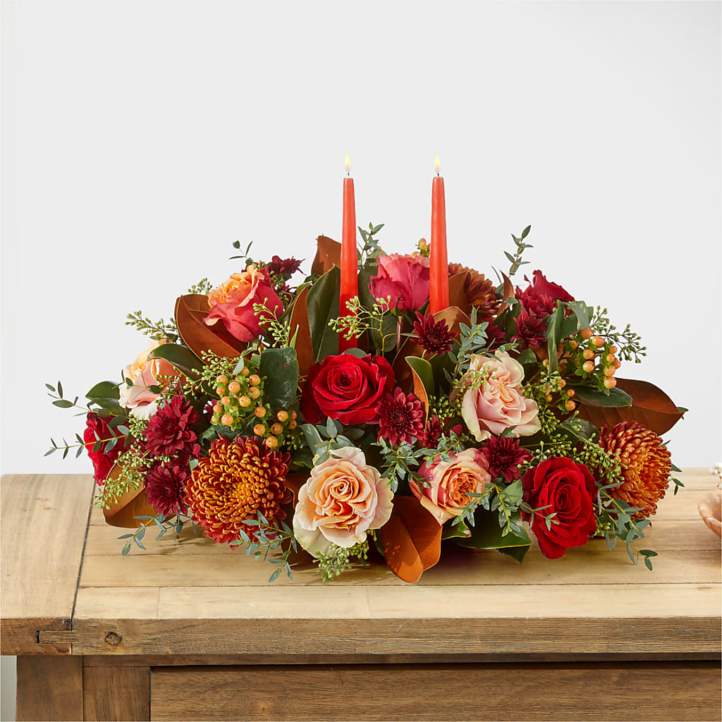 Gather Near Centerpiece –  Distinctive Designs Floral Llc, Vilonia AR