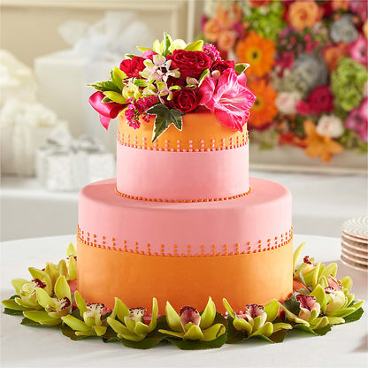 Sweet Citrus Cake Decor –  Distinctive Designs Floral Llc, Vilonia AR
