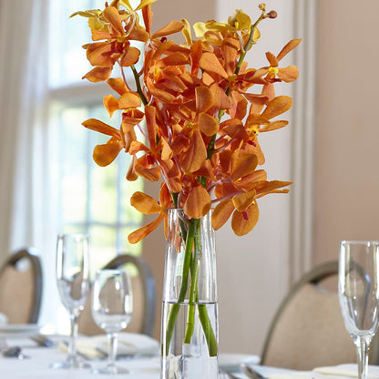 Orange Mokara Bud Vase –  Distinctive Designs Floral Llc, Vilonia AR