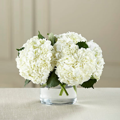 White Hydrangea Bouquet –  Distinctive Designs Floral Llc, Vilonia AR